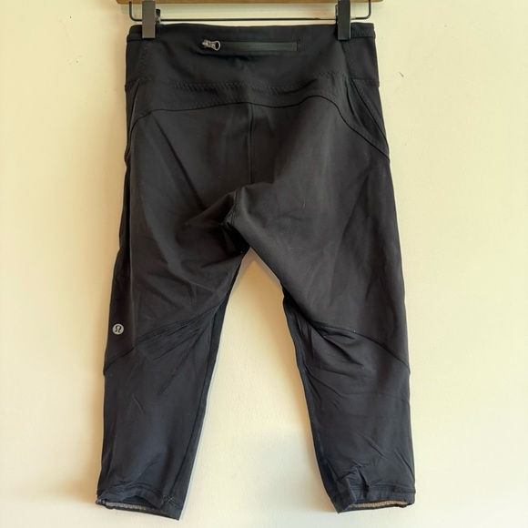 Lululemon Run For Life Ruched Crop Leggings size 6 - Picture 3 of 9